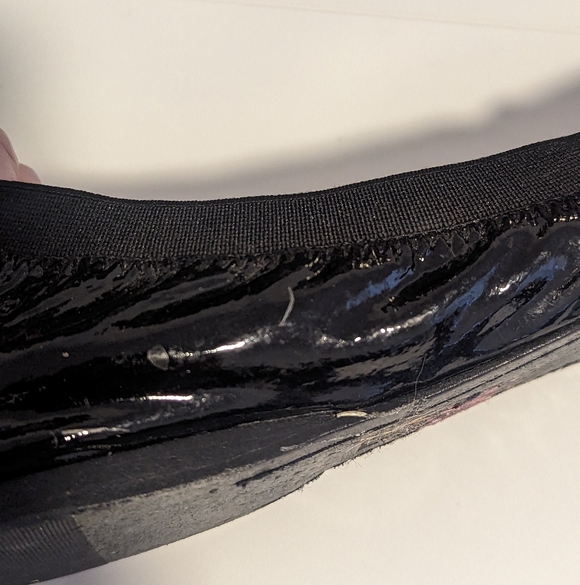 Tory Burch Caroline Patent Leather Ballet Flats - Picture 8 of 12